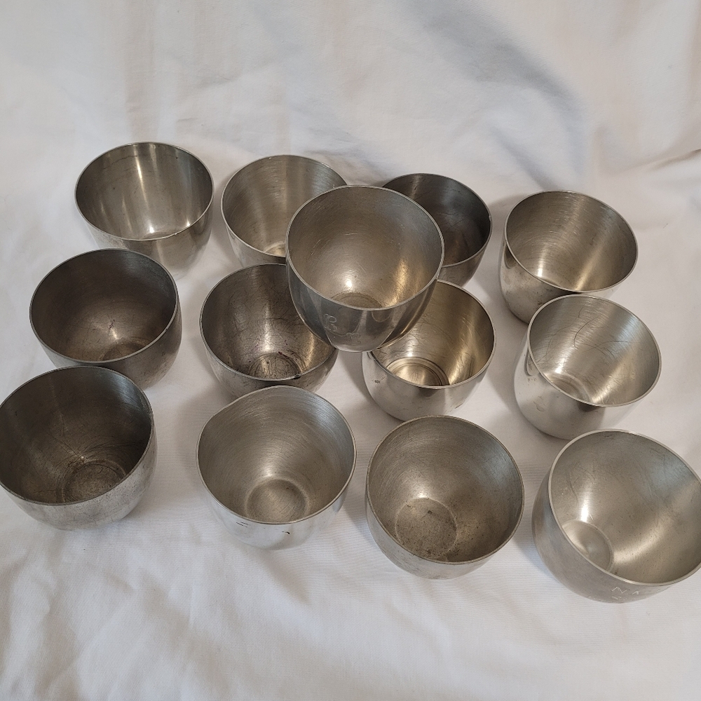 Vintage Lot of 13 Jefferson Cups.